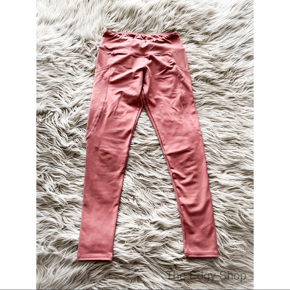 Free Yoga | High Waisted Mesh Pocket Leggings